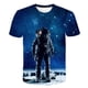 thumbnail image 2 of Camisetas de astronauta para niños, disfraces, camisetas de verano para niños y niñas, camisetas de 1 a 14 años con estampado 3D de dibujos animados de astronauta, ropa informal 13T Gao Jinjia LED, 2 of 2