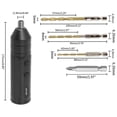 thumbnail image 5 of Destornillador Eléctrico Inalámbrico, Minitaladro Recargable por USB C, Juego de Herramientas Eléctricas, 5 of 5