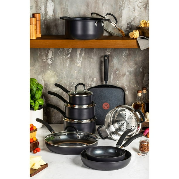 T-fal Ultimate 14-Piece Hard Anodized Nonstick Cookware Set