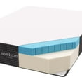 thumbnail image 3 of Modway Aveline 12" Memory Foam King Mattress in White, 3 of 11