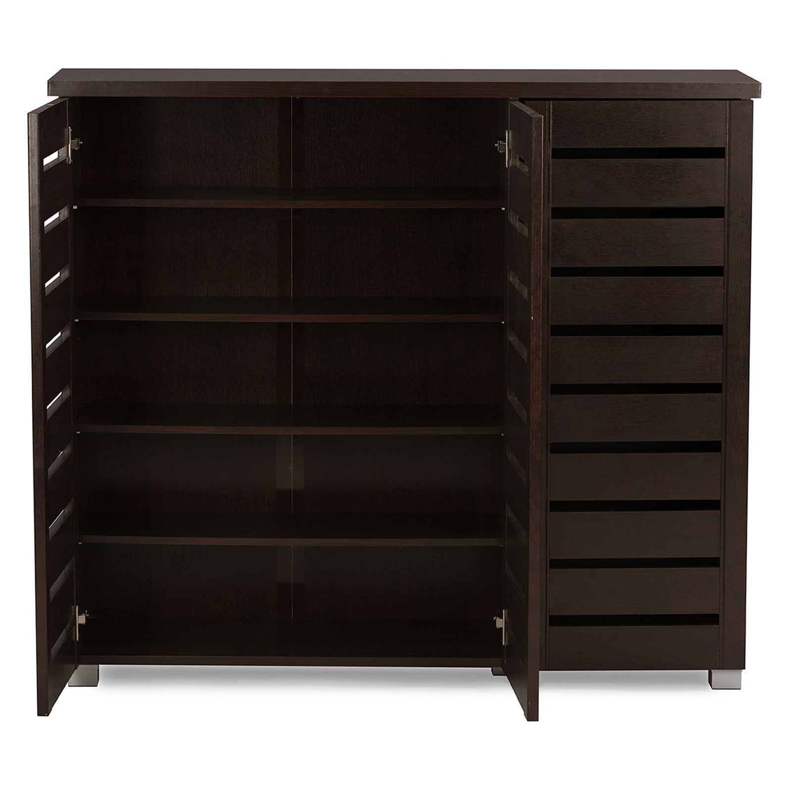 baxton studio adalwin wood shoe storage entryway cabinet