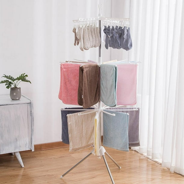 Secado de Ropa Plegable de 3 Fis tes de Ropa Interior Portatiles tes de vanderia de Pie Plegables pa Soledad tendederos de ropa Bodega Aurrera en linea