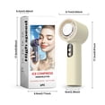 thumbnail image 3 of shyuyusa Handheld Fan Summer Portable Small Desktop Rechargeable Turbo Mini Fan Personal Cooling Device For Daily Use, 3 of 5