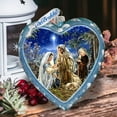 thumbnail image 2 of G. Debrekht 738-101-DG Holy Family Glass Ornament Limited Edition by D. Gelsinger - Nativity Holiday Decor, 2 of 4