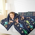 thumbnail image 4 of Castle Fairy 3-Piece Full Size Comforter Set - Cartoon Car Kids Theme Print, 4 of 8