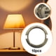 thumbnail image 4 of 10 anillos de portalámparas G9 para uso de bricolaje como reemplazo de lámparas de mesa, de pie y colgantes, fabricados en metal fundido a presión, 4 of 9
