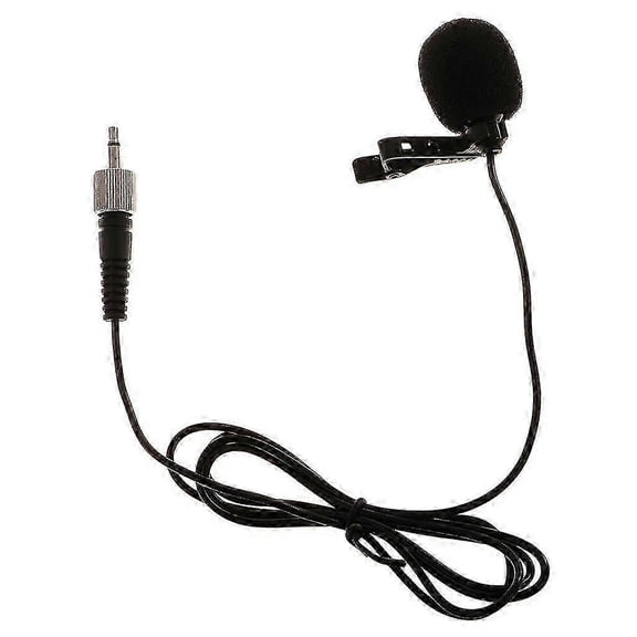 3.5mm Lavalier Microphone Compatible with Sennheiser Black