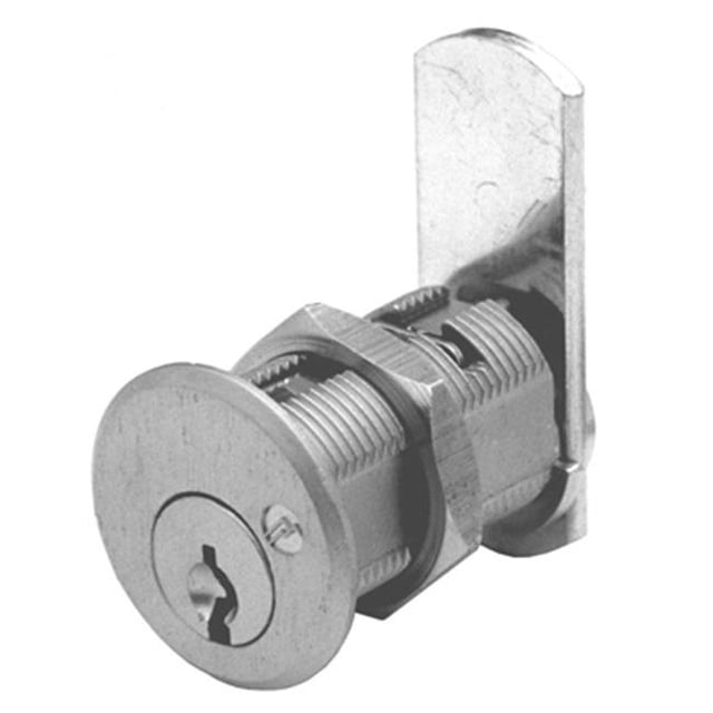 Cam Lock With 1-.19 Cylinder Length For Doors And Drawers - Key 915
