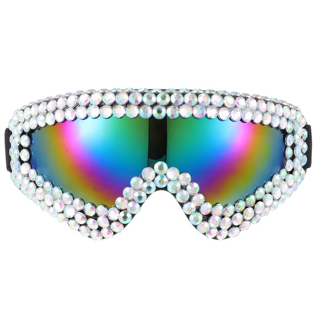KAKOWELY Gafas de sol con joyas creativas, exquisitas gafas de sol musicales para carnaval, accesorio para fiesta