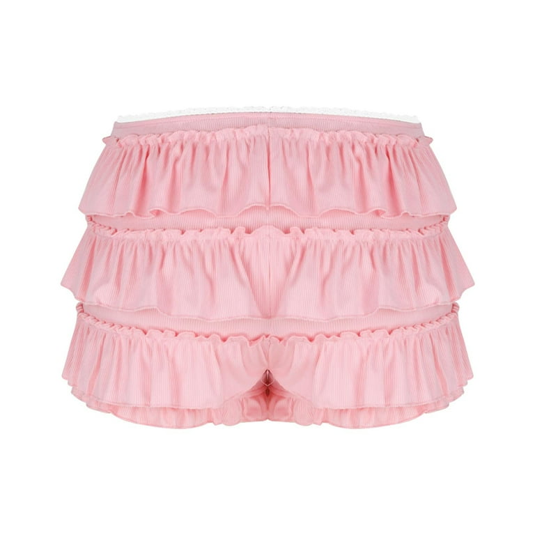 Ruffle Bloomer Shorts, Layered Ruffled Bloomers for Women