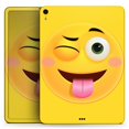 thumbnail image 2 of DesignSkinz Smiley Wink Friendly Emoticons Full-Body Skin Decal Wrap Cover for iPad Mini 6 (A2568), 2 of 4