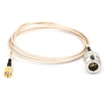 thumbnail image 1 of Adaptador de conector hembra tipo N a macho RP-SMA F/M, cable coaxial RG316 de 100 cm, 1 of 2