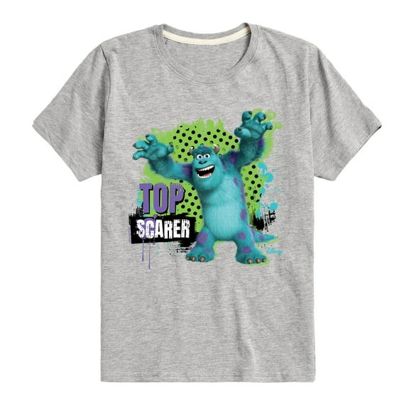 Monsters Inc. - Top Scarer - Toddler & Youth Short Sleeve Graphic T-Shirt