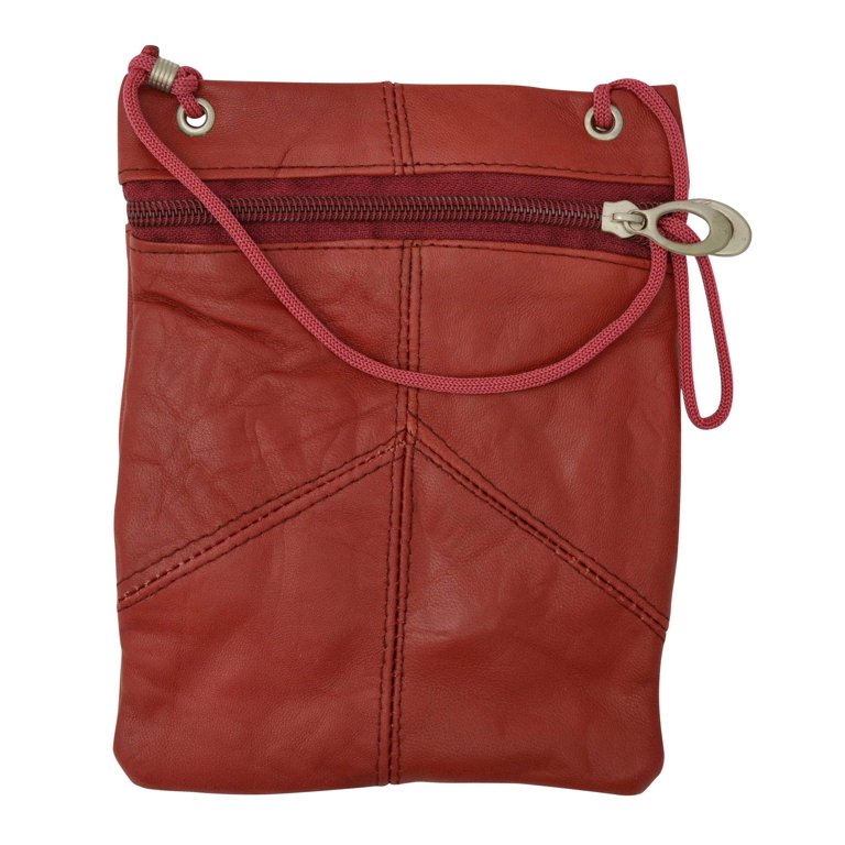 Women's Leather Look Crossbody Bag