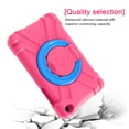 thumbnail image 5 of Galaxy Tab A 8.0" 2019 Case T290 T295, Allytech Shockproof 360 Rotating Kickstand Drop Protection Kids Friendly Rugged Anti-scratch Case Cover for Samsung Galaxy Tab A 8.0 2019 T290, Rose/Blue, 5 of 9