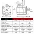 thumbnail image 3 of Nema 34 Stepper Motor Kit,Closed Loop 12N 8.5N 4.5N DC Motor With Driver HBS860H & Power Supply 400W 60V For Cnc Kit Machining, 3 of 5