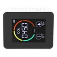 thumbnail image 3 of Medidor de concentración de gas C, detector de CO2 Detector de dióxido de carbono Medidor de temperatura y humedad Confiable y duradero, 3 of 8