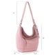 thumbnail image 2 of Bolso Hobo The Sak Sequoia Leather Rosewood para mujer, 2 of 8