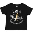 thumbnail image 3 of Inktastic I am a Fighter- Childhood Cancer Awareness Boys or Girls Toddler T-Shirt, 3 of 5