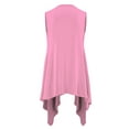 thumbnail image 2 of Made by Johnny Women's Lightweight Sleeveless Draped Open Cardigan L PINK, 2 of 6