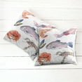 thumbnail image 6 of Ambesonne Fish Throw Pillow Cover 2 Pack, Sea Animals Watercolor, 18", Mustard Navy, 6 of 7