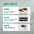 thumbnail image 6 of TN229XL Toner Cartridge Replacement for Brother 229 TN229 TN-229 TN 229XL 229XXL for MFC-L3780CDW HL-L3280CDW MFC-L3720CDW HL-L3220CDW HL-L3300CDW Printer ( BK, 8 Pack), 6 of 6