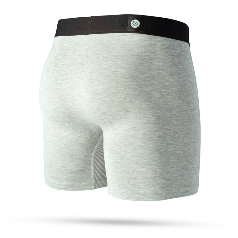 Stance Staple St Boxer Brief with Wholester Pouch, Heather Grey (L) 