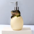 thumbnail image 2 of Dispensador de loción con bomba de huevo para bebé, jabón líquido, jabón de manos, champú, dispensador de recarga de Gel de ducha para baño de adultos y niños, 2 of 5