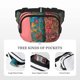 thumbnail image 5 of Fotbe Cowboy Boots With Flowers Cangurera Cuadrada con Estampado de Doble Capa, Bolsa de Cintura Ajustable Mini para Hombres y Mujeres, 5 of 9