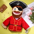 thumbnail image 3 of Marioneta de peluche ZJoey Pirate de 36 cm con boca móvil, 3 of 7