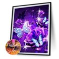 thumbnail image 1 of Cuadros Decorativos Diy diamante pintura mariposas completo cuadrado taladro mosaico arte imagen rhinestone Tmvgtek embutido en tela, 1 of 9