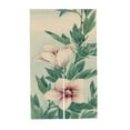 thumbnail image 7 of Doorway Drape Split Curtains, Vintage Watercolor Flowers Room Divider Privacy Door Curtains, 34" x 56", 7 of 7