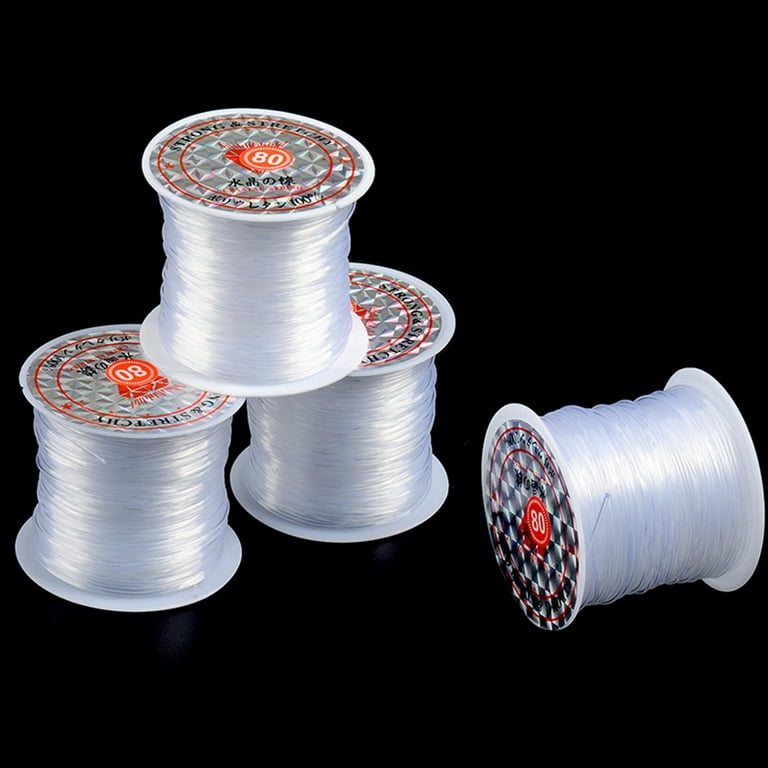250Cm/98.4 New Party Supplies Transparent Non-Stretch Crystal Line Tied Balloon  Fishing Line 
