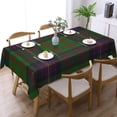 thumbnail image 3 of Rectangle Table Cloth, Scottish Clan Cochrane Cochran Tartan Resistant Washable Tablecloth Decorative Table Cover for Dining, Indoor and Outdoor, 3 of 6