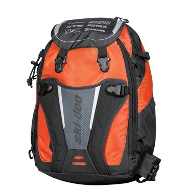 Ski-Doo OEM 25 Liter Tunnel Bag - Thermoformed Snowmobile Storage Bag With Cleat System