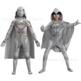 thumbnail image 1 of Caballero Luna mono superhéroe Cosplay capa Zentai Body Suit para niños fiesta de Halloween Propniños150cm Deng Xun unisex, 1 of 1