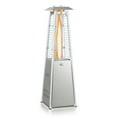 thumbnail image 1 of Costway Chauffage de Patio Pyramide Portable de Table 35 Pouces en Acier Inoxydable au Gaz Propane 10000 BTU, 1 of 10