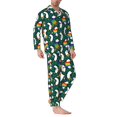 thumbnail image 2 of Yiaed Lgbt Penguin Print Men’s Pajamas Set - Long Sleeve Button Down Sleep Shirt and Pajama Bottoms Sleepwear Set Mens Pjs Sets Men's Pajama Bottoms-XX-Large, 2 of 7