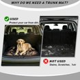 thumbnail image 4 of Yuyamidu Galloping Horse Car Trunk Mat 29" x 39" Universal Scratchproof Cargo Liner Non-Slip, Vehicle Interior Accessories Universal Fit for Most Cars SUV, 4 of 7