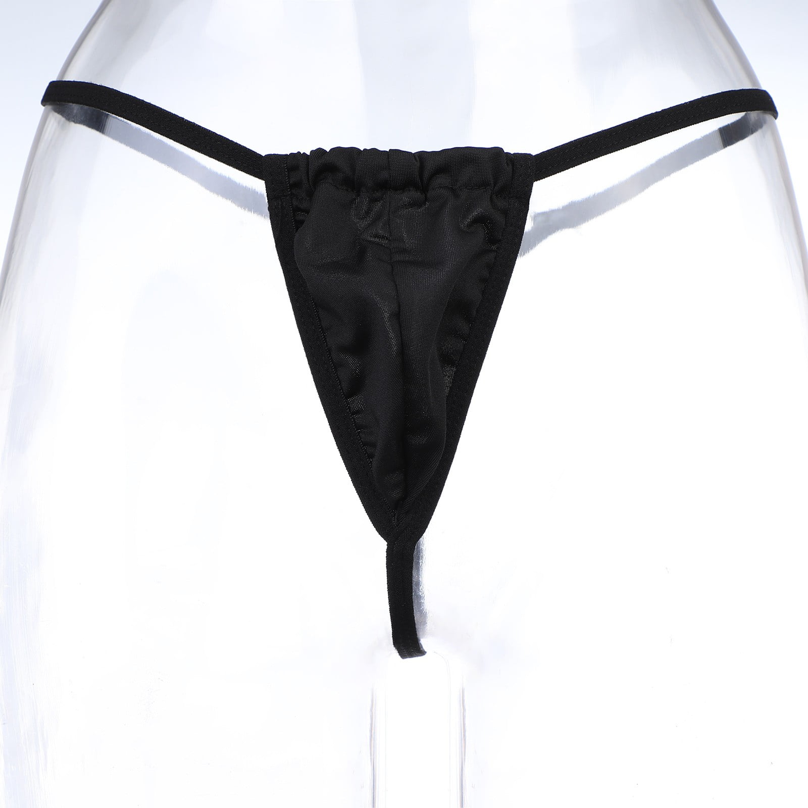 lingerie pour homme sexy JINGGEGE Lingerie sexy pour homme avec nœud Noir Taille unique : Amazon.fr:  Mode main image 1