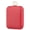 Red, variant on Portable Stainless Steel Square Hip Flask With Rhinestones Lid Small Pocket Liquor Bottle For Easy Carrying In Backpacks Or Bag