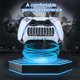thumbnail image 2 of Sywqhk Teclado inalámbrico de 3,5 mm Bluetooth 3.0 Controlador Chat Pad para Sony PS5 Gamepad, 2 of 9