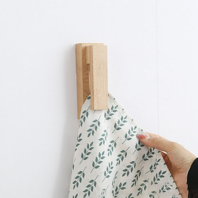 Wood towel hook rack new arrivals