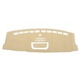 thumbnail image 1 of Cubierta de tablero Unique Bargains para Ford F-150 2022-2024, alfombrilla antideslizante, cubierta de tablero de consola central de poliéster, alfombrilla de cubierta de tablero beige, 1 of 6