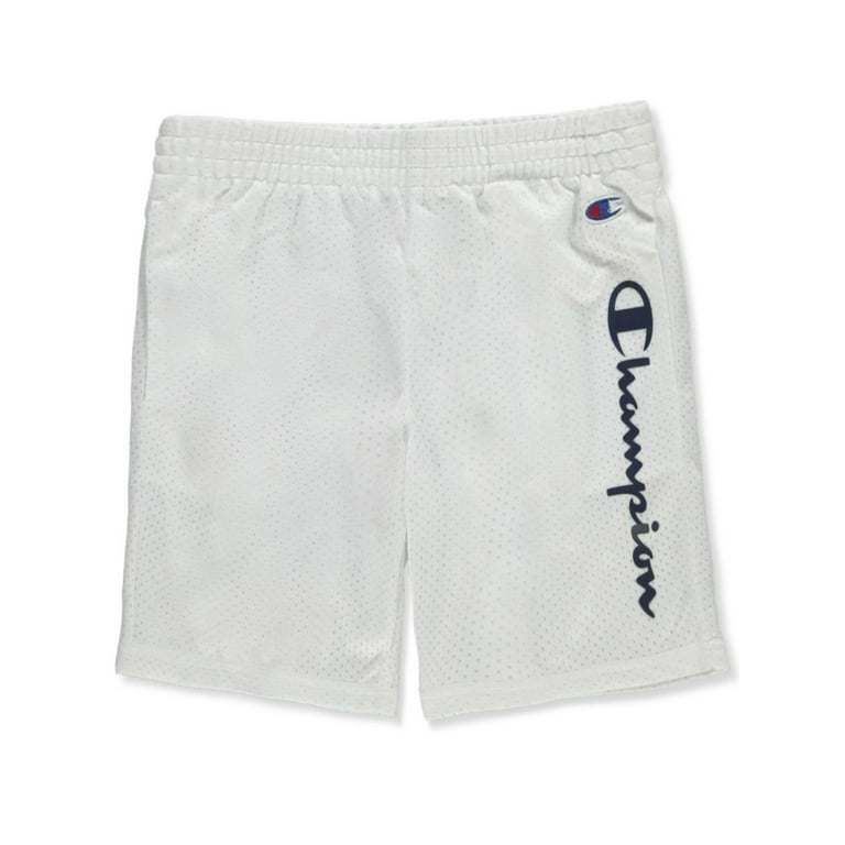 Champion Boys Mesh Performance Shorts white 10 12 Big Boys Walmart