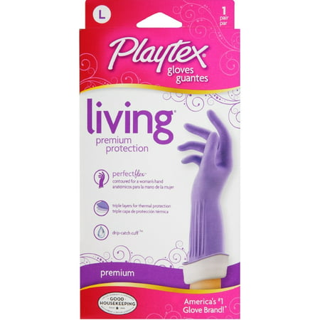 3 Pack - Playtex Gloves Living  Premium Protection, Large 1