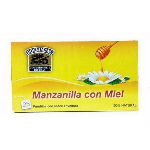 Hornimans Manzanilla Con Miel (Chamomile Tea) 50grs. 3-pack