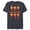 Navy Heather, variant on Disney PIXAR Turning Red Mei Lee Growing Pains - Short Sleeve Blended T-Shirt for Adults - Customized-Black