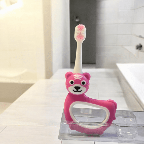 2X Baby Ultra Soft Bristles Toothbrush With Attractive Design for Complete Oral Cleaning (1 to 7 Years BPA Free)