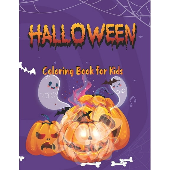 Halloween Coloring Book for kids : Halloween Coloring Book for Toddlers 2-4 (Paperback)